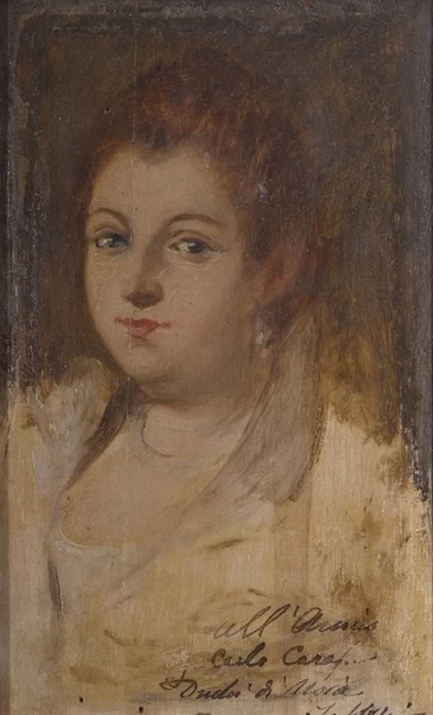 Stefano - ritratto di donna, Gallerie degli Uffizi, Galleria d’arte moderna, Firenze